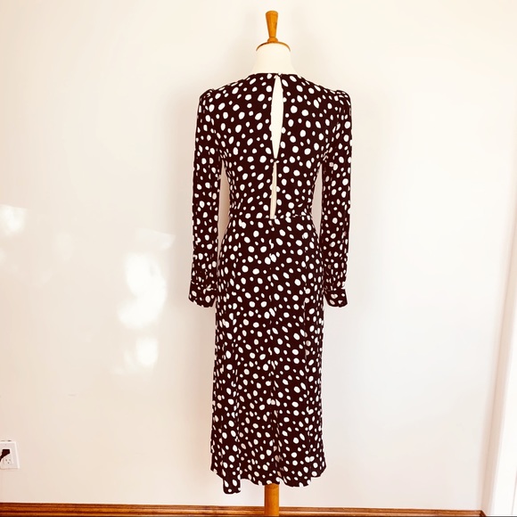 NEW Reformation Creed polka dots midi dress - Picture 5 of 8